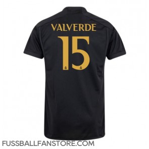 Real Madrid Federico Valverde #15 Replik 3rd trikot 2023-24 Kurzarm